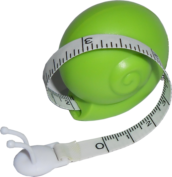 Snail Retractable Tape Measure - LIME GREEN
