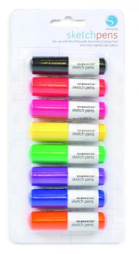 Silhouette Sketch Pen Starter Pack - Eight Pen Pack - CLOSEOUT