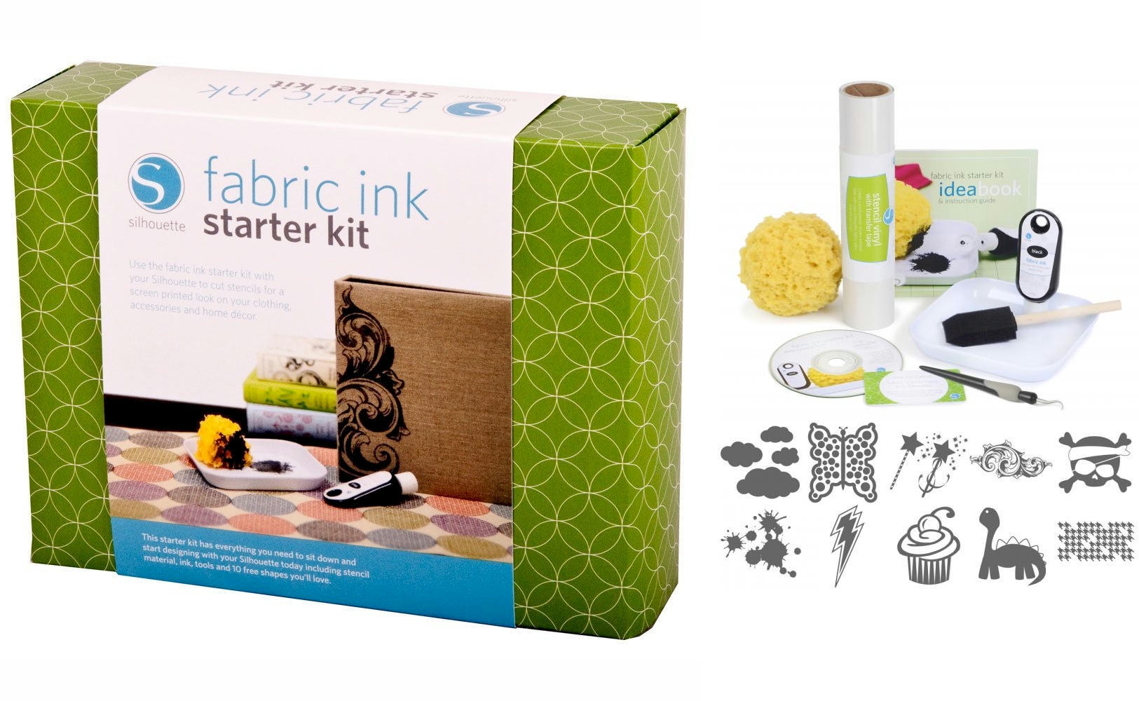 Silhouette Fabric Ink Starter Kit - CLOSEOUT