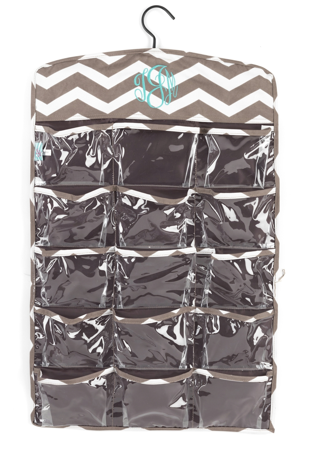Hanging Organizer Embroidery Blanks - TAUPE CHEVRON