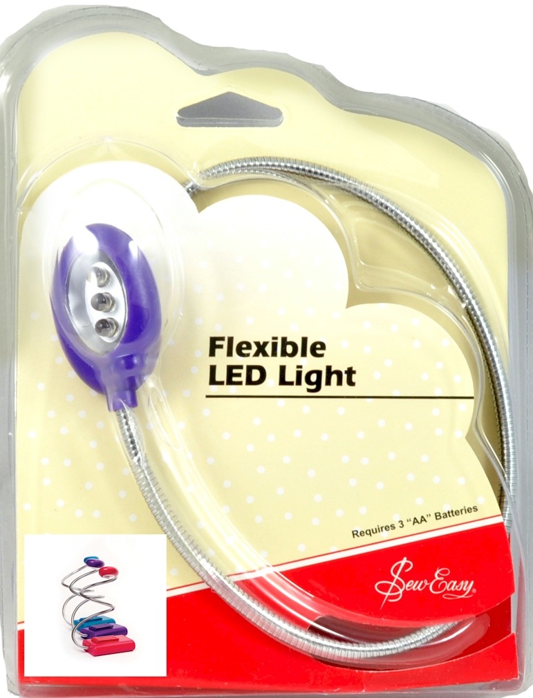 Flexible LED Sewing Light - COLORS VARY