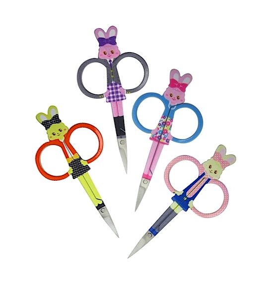 Happy Bunny Embroidery Scissors - Complete Set of 4 Styles SPECIAL PURCHASE