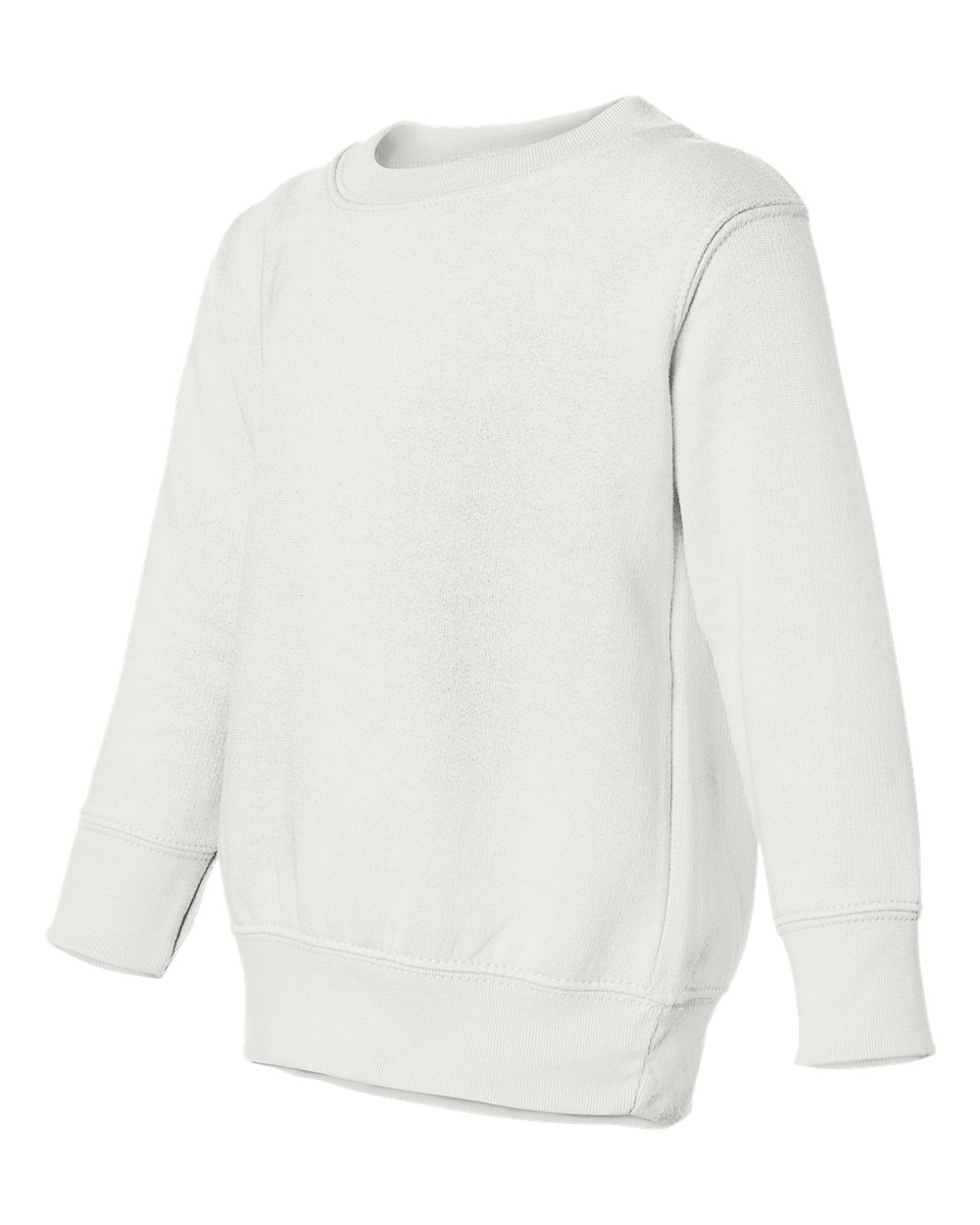 Rabbit Skins Toddler/Juvy Crewneck Sweatshirt - WHITE
