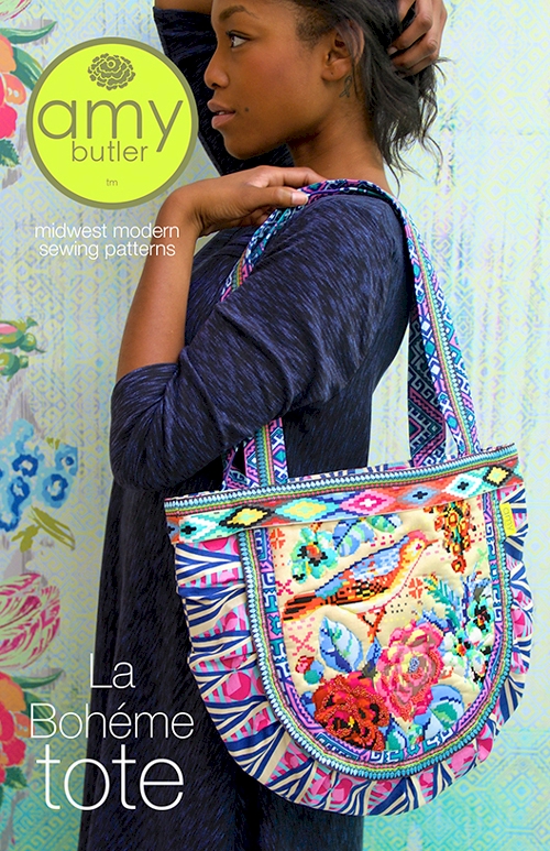 La Boheme Tote Sewing Pattern by Amy Butler