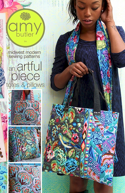 An Artful Piece Totes & Pillow Sewing Pattern by Amy Butler