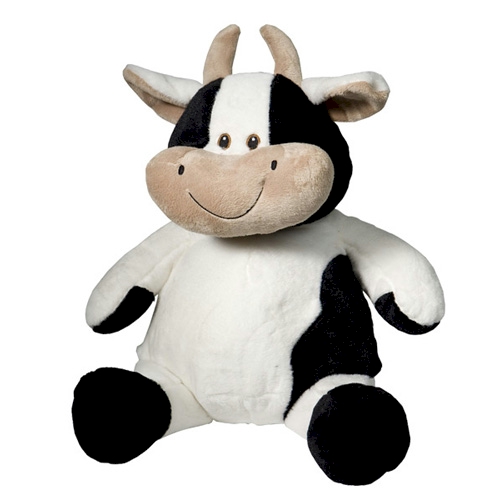 Embroidery Buddy Stuffed Animal - MooMoo Buddy Cow 16" 