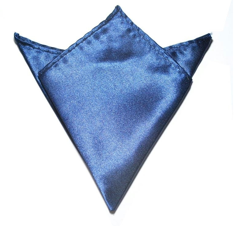 Pocket Square Handkerchief Embroidery Blanks - ROYAL BLUE - CLOSEOUT