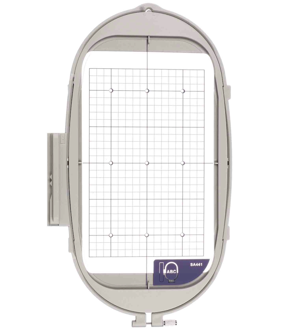 Sew Tech 4 in 1 Hoop & Grid Set For Brother & Baby Lock Machines: Replaces SA437, SA438, SA439 & SA441