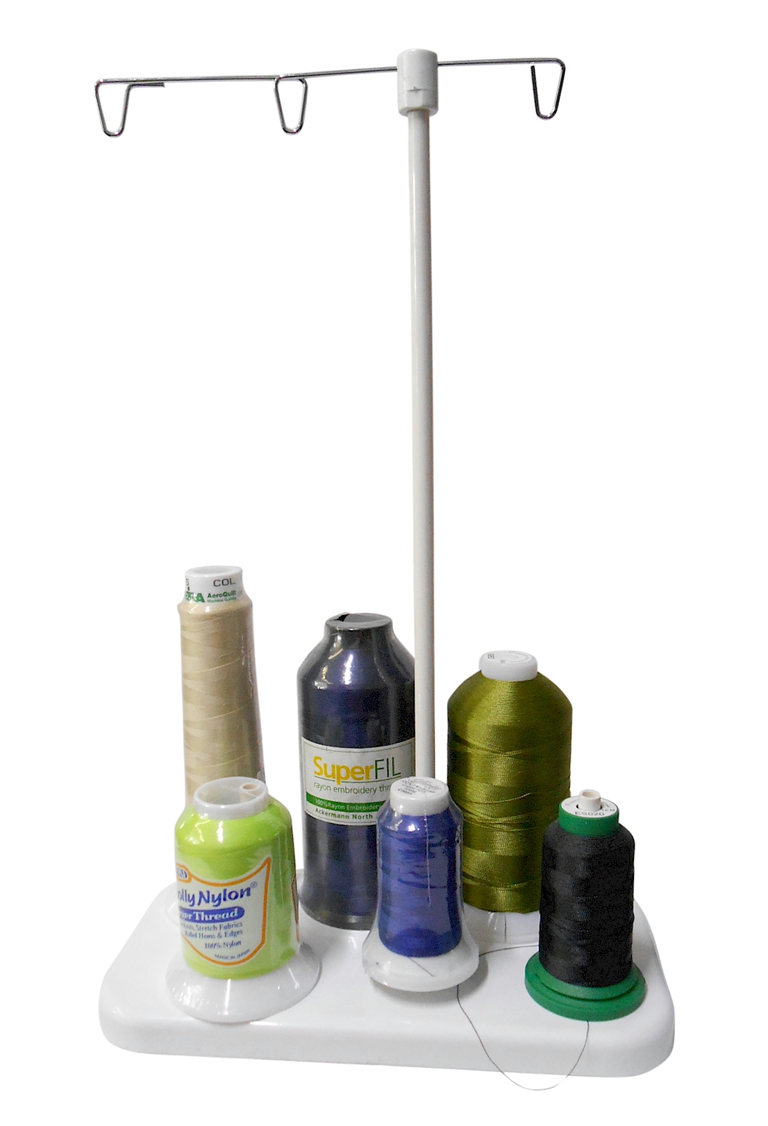 Lightweight 6 Spool Portable Travel Embroidery Thread Stand