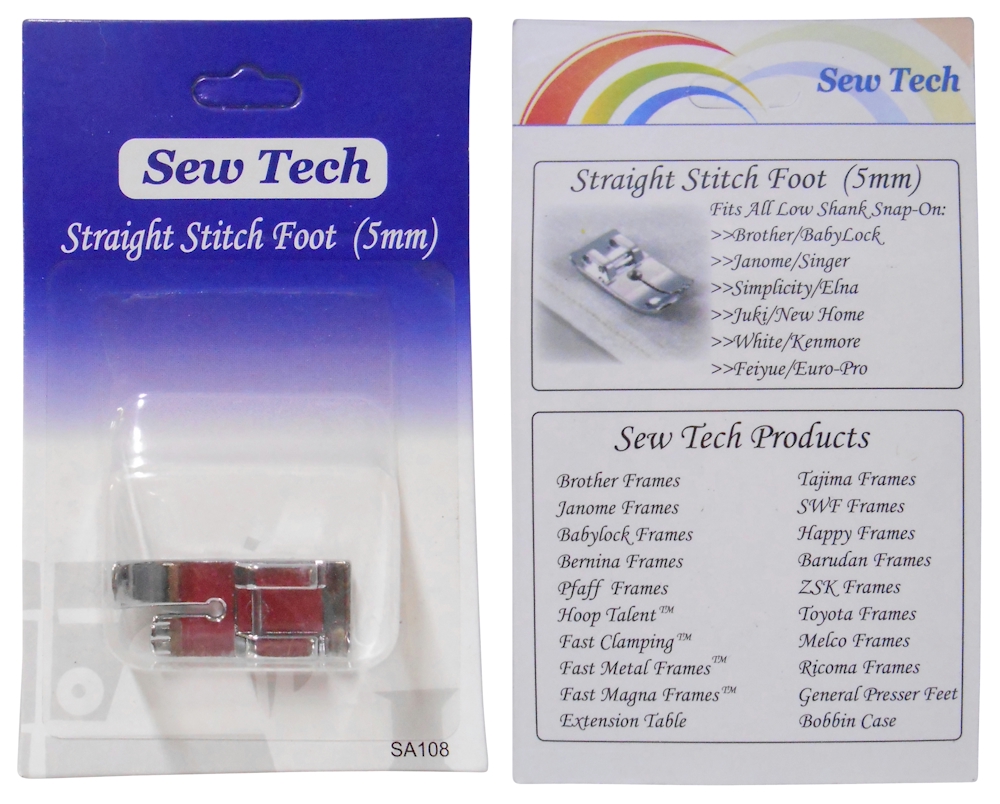 SA108 Straight Stitch Foot by Sew Tech - CLOSEOUT