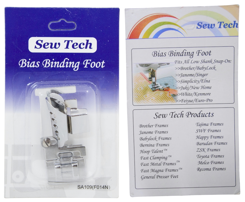 SA109 1/4" Bias Tape Binder Foot by Sew Tech - CLOSEOUT