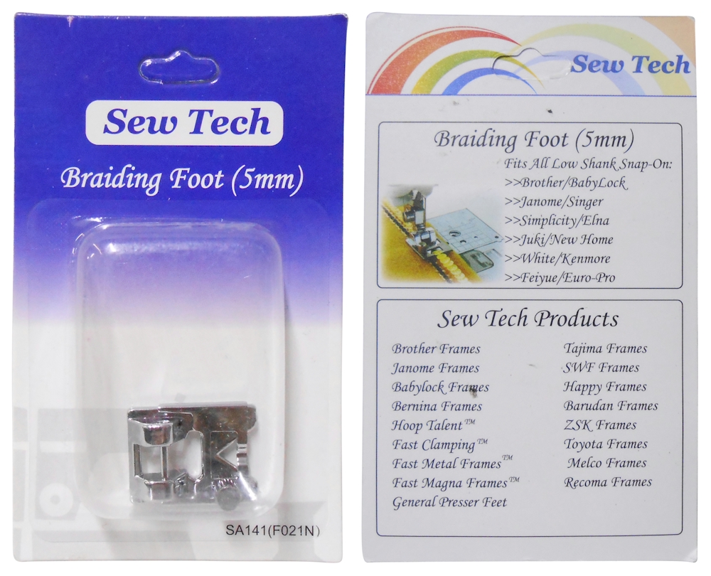 SA141 Braiding Foot by Sew Tech - CLOSEOUT