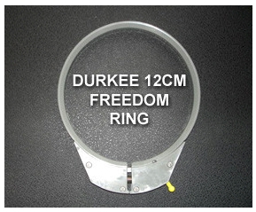 12cm Durkee Freedom Ring + Hoop For Commercial Embroidery Machines