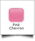 Chevron  Pattern Heat Transfer Vinyl 15" x 1 Yard Roll - PINK