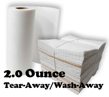 2.0oz Tear-Away/Wash-Away