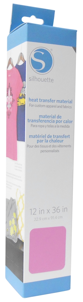 Silhouette Smooth Heat Transfer Material 12" x 36" Roll - PINK - CLOSEOUT