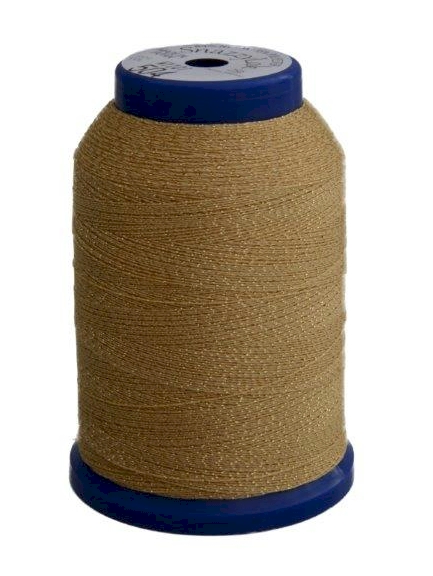 504 Gold/Gold Snazzy Lok Premium Serger Thread 1000 Meter Spool - CLOSEOUT