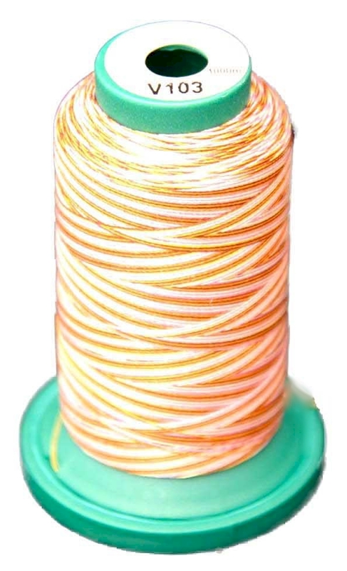 V103 Medley Polyester Embroidery Thread 1000 Meter Spool