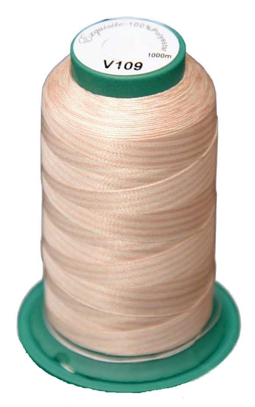 V109 Medley Polyester Embroidery Thread 1000 Meter Spool