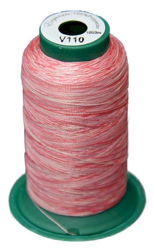 V110 Medley Polyester Embroidery Thread 1000 Meter Spool