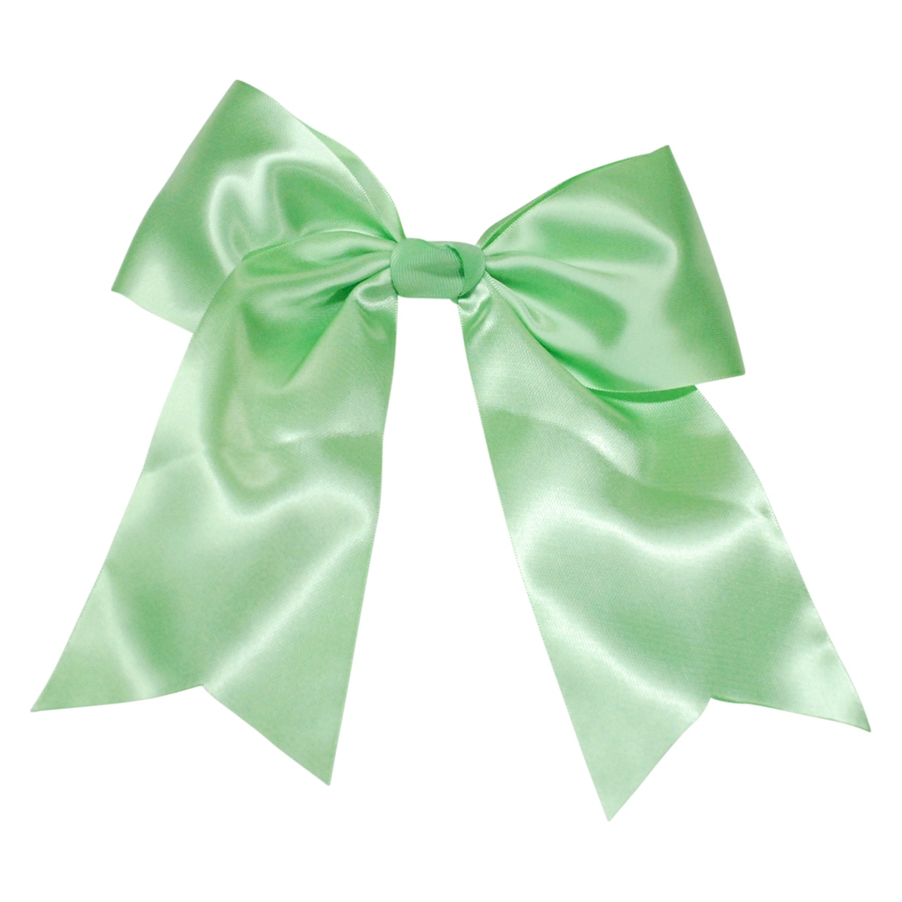 Oversized Cheer Bow - IRISH CREAM GREEN - CLOSEOUT