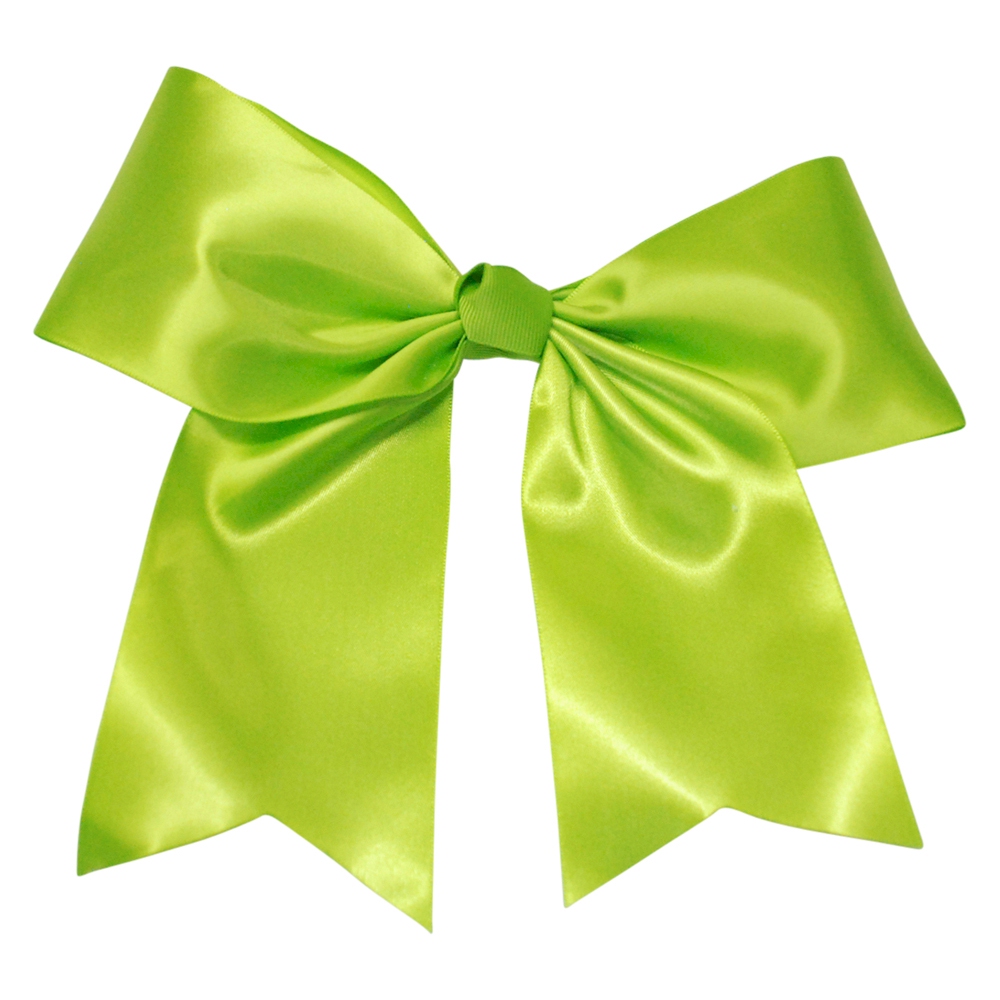 Oversized Cheer Bow - SPRING GREEN - CLOSEOUT