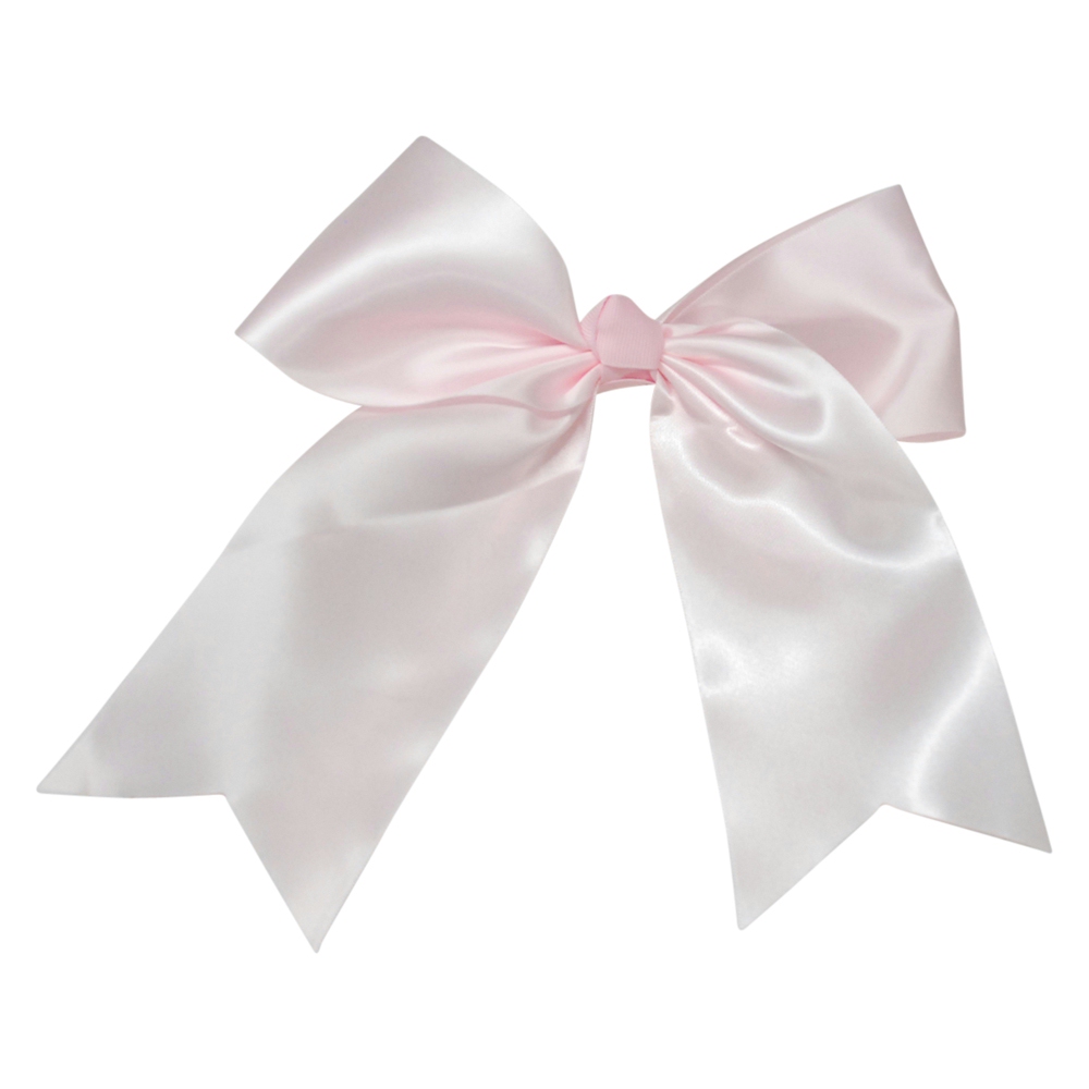 Oversized Cheer Bow - LIGHT PINK - CLOSEOUT