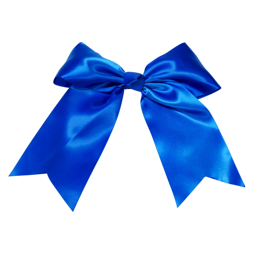 Oversized Cheer Bow - ROYAL BLUE - CLOSEOUT