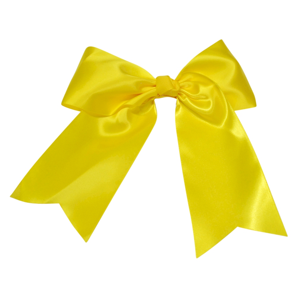 Oversized Cheer Bow - YELLOW - CLOSEOUT