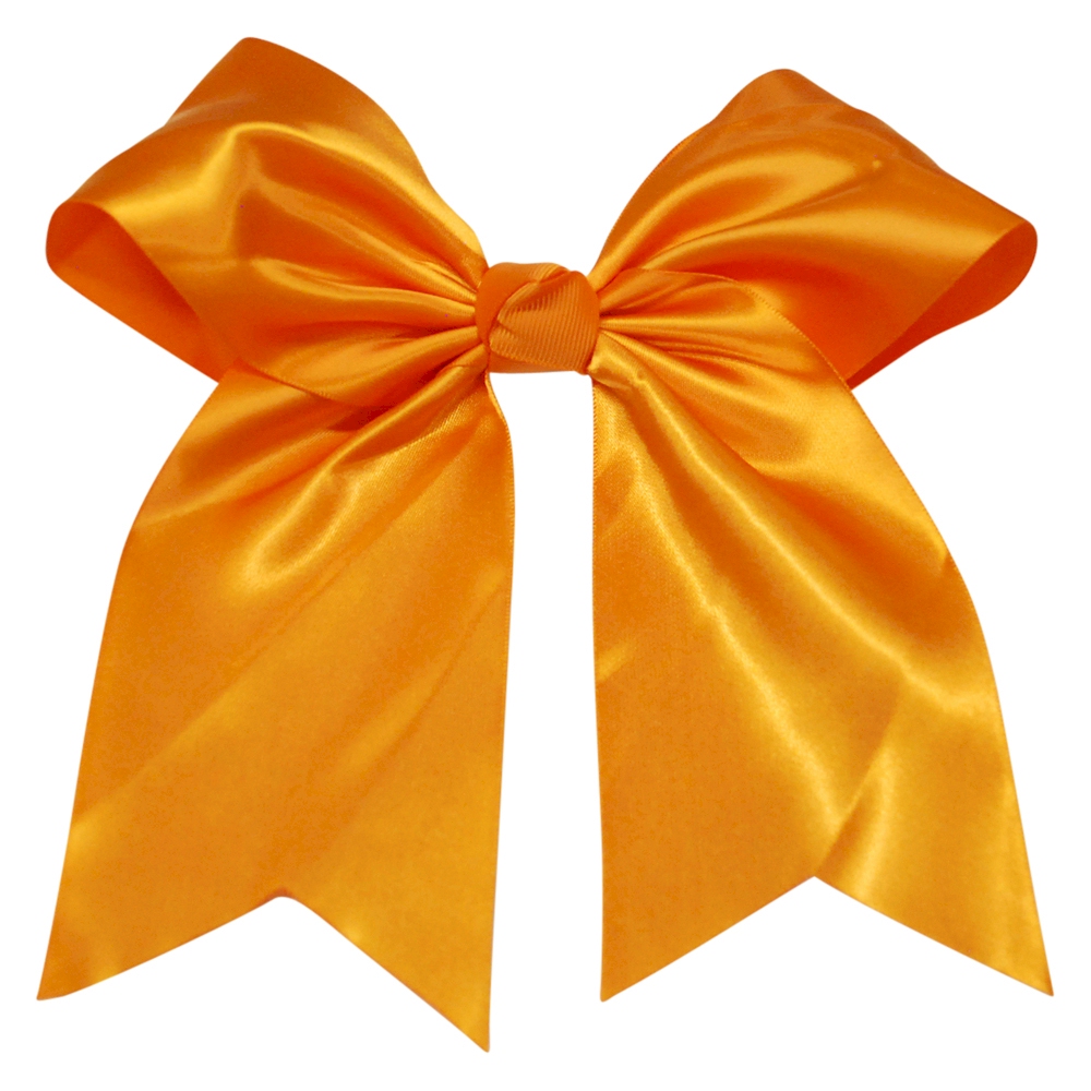 Oversized Cheer Bow - ORANGE - CLOSEOUT