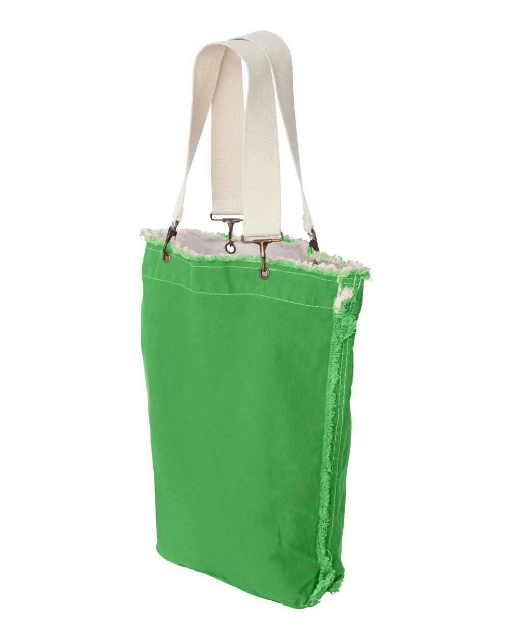 Genuine Pigment-Dyed Ragged Edge Tote Embroidery Blanks 