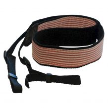 Seersucker Camera Strap Embroidery Blanks - RED - CLOSEOUT