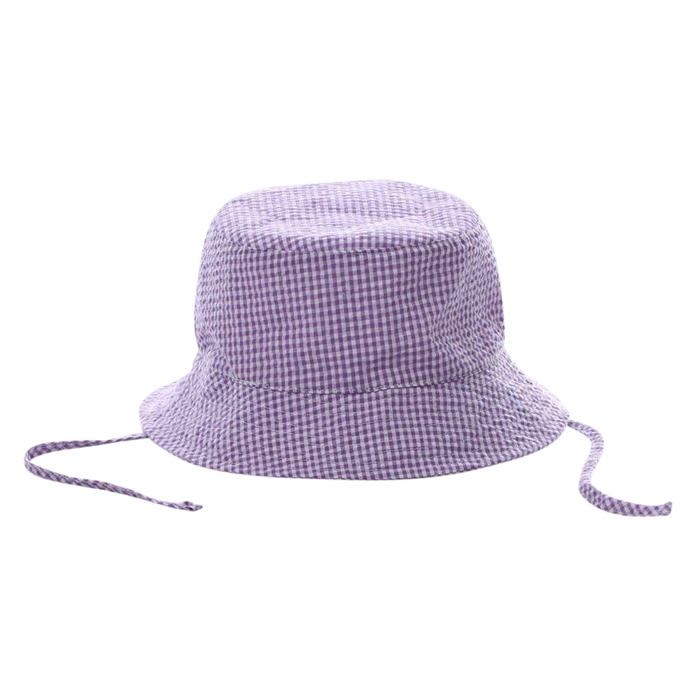 The Coral Palms® Gingham Toddler Bucket Hat - LAVENDER - CLOSEOUT