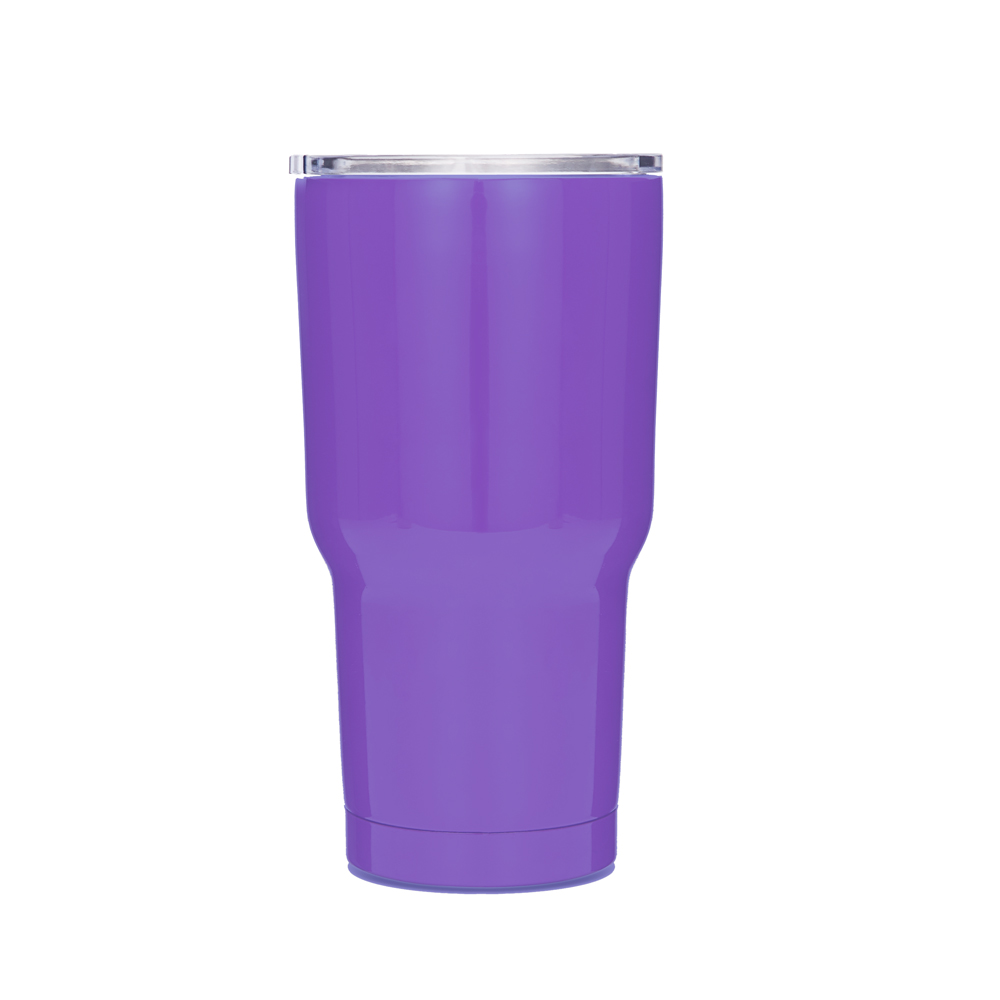 30oz Double Wall Stainless Steel Super Tumbler - PURPLE - CLOSEOUT