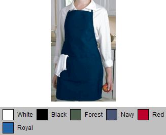 Toppers 30 inch Adjustable Two-Pocket Apron Embroidery Blanks