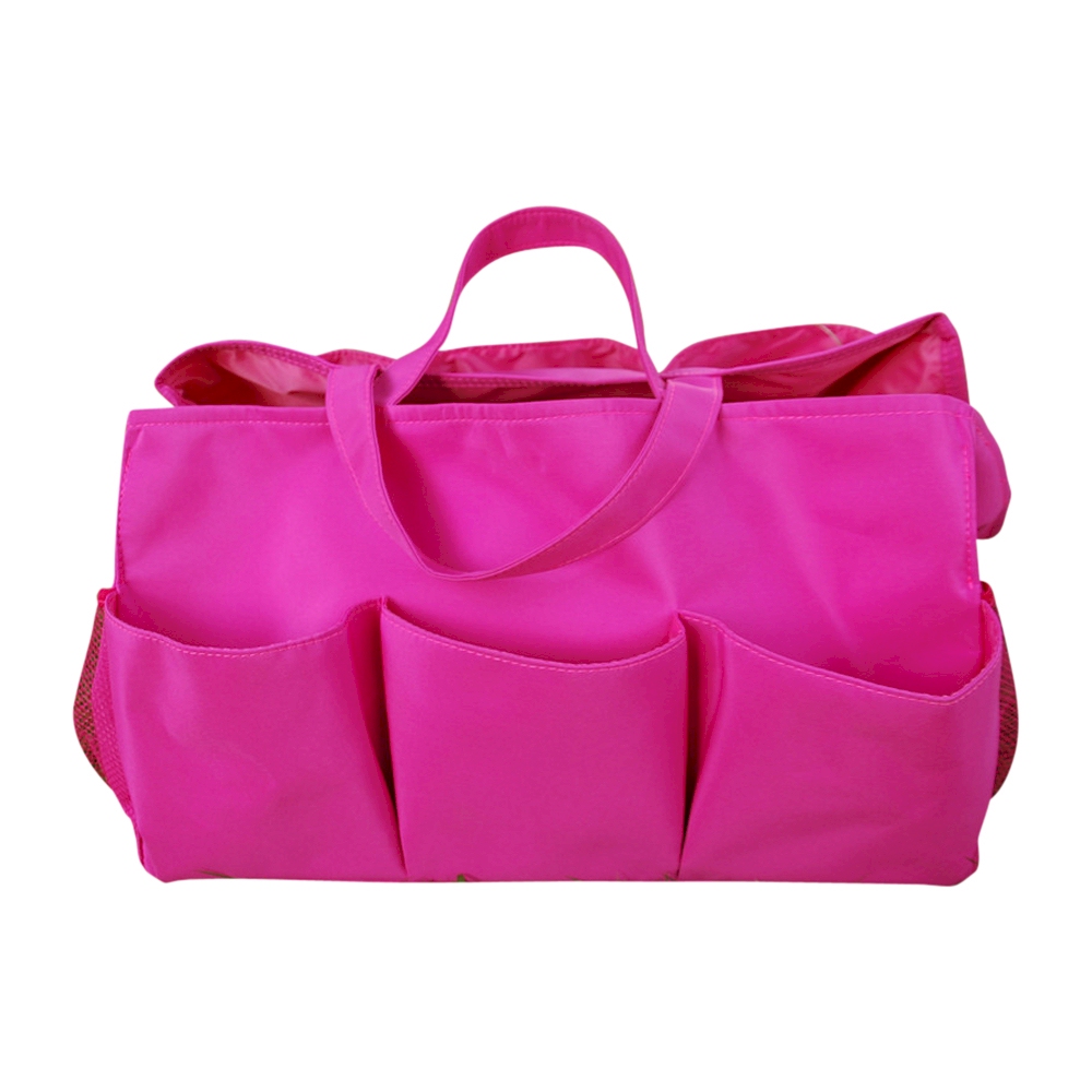 Oversized Craft & Garden Multi-Purpose Carry-All Tote - HOT PINK - CLOSEOUT