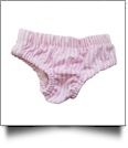 Seersucker Diaper Cover for 18" Dolls - LIGHT PINK - CLOSEOUT