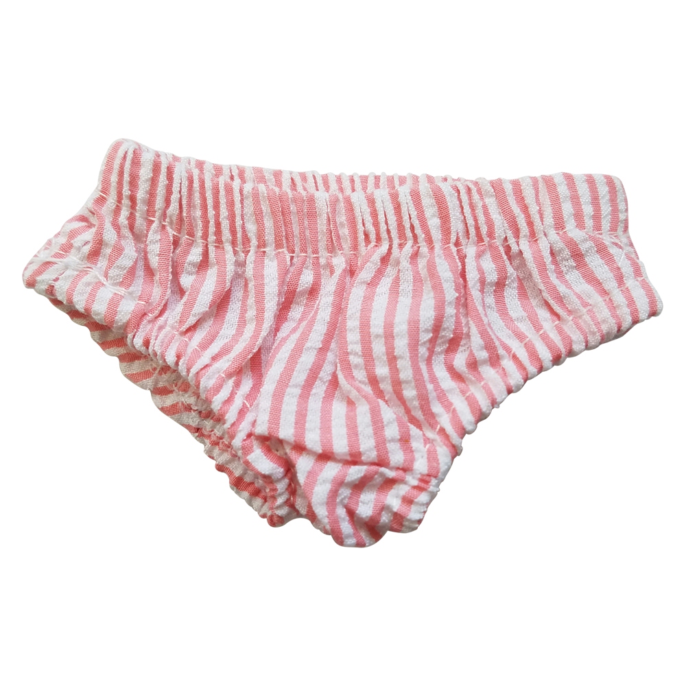 Seersucker Diaper Cover for 18" Dolls - HOT PINK - CLOSEOUT