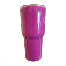 30oz Double Wall Stainless Steel Super Tumbler - MAGENTA - CLOSEOUT