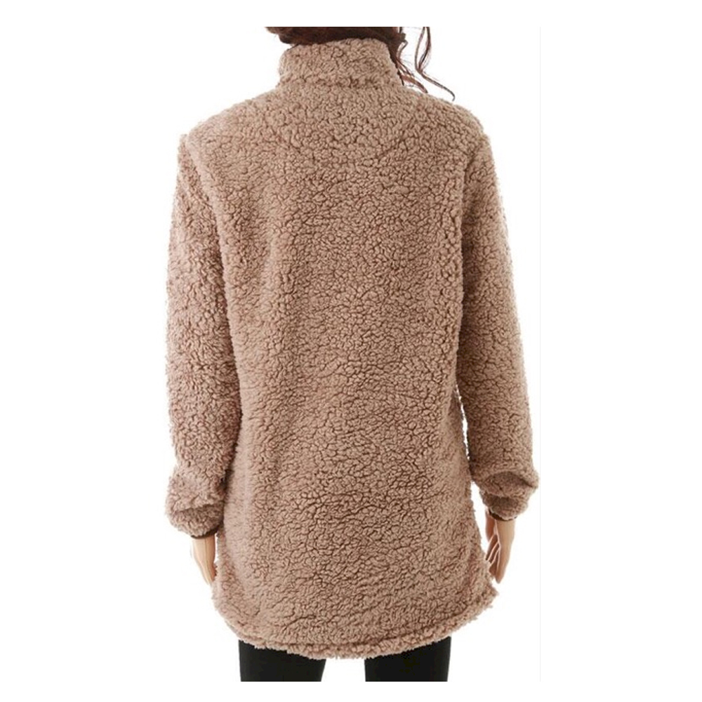 sherpa pullover women