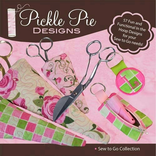Sew to Go Collection Embroidery Designs on CD-ROM by Pickle Pie Designs