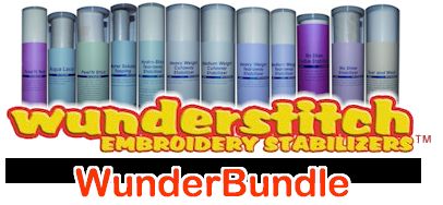 WunderStitch WunderBundle Embroidery Stabilizer Kit