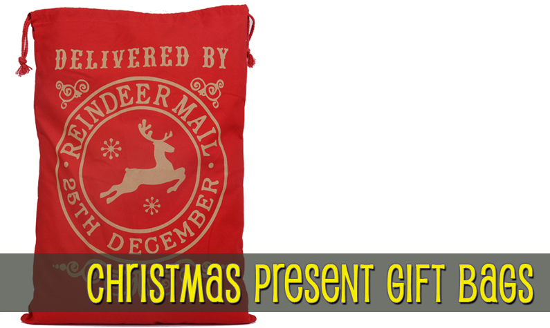 Christmas Present Gift Bags