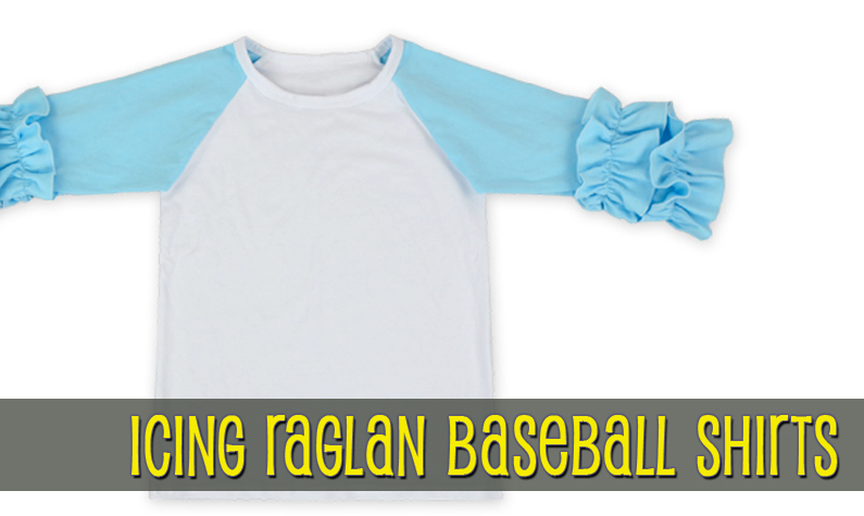 Icing Raglan Baseball Shirts