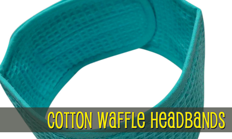 Cotton Waffle Headbands