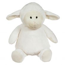 Embroidery Buddy Stuffed Animal - Lambton Lamb Buddy 14" - WHITE