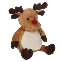 Embroidery Buddy Stuffed Animal - Randy Reindeer 16" 