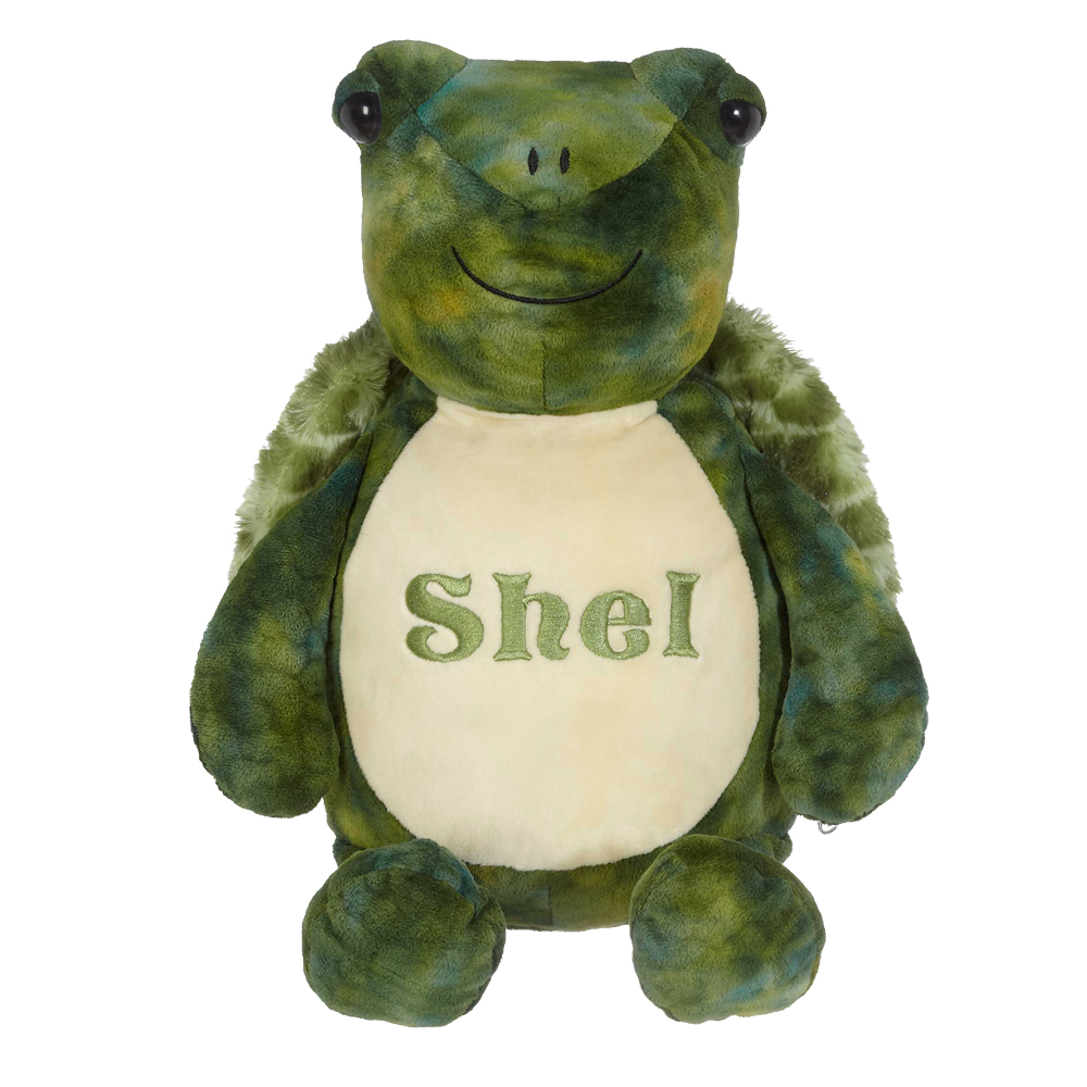 Embroidery Buddy Stuffed Animal - Shel Turtle 16" - GREEN - NLA  DO NOT REORDER