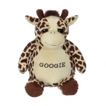 Embroidery Buddy Stuffed Animal - Googie Giraffe 16"