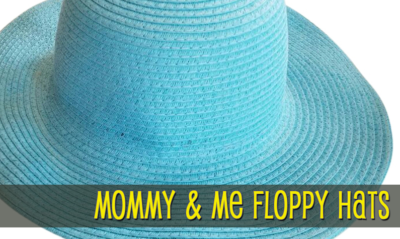 Kid's Wide Brim Floppy Hats